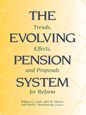 cover image of The Evolving Pension System